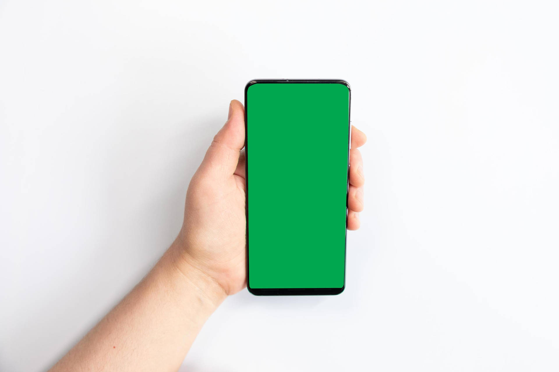 Green Screen Phone Vertical Background