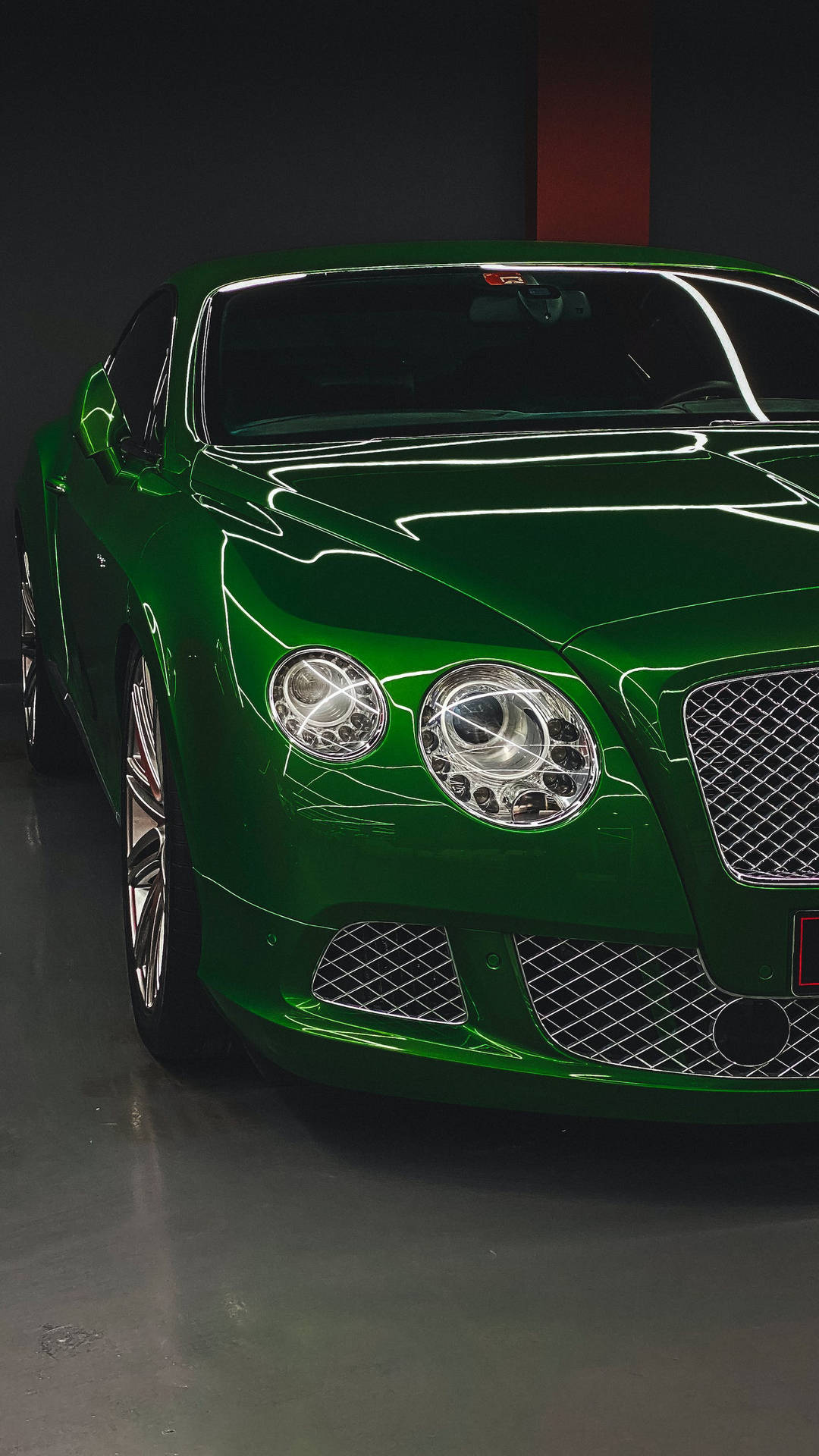 Green Sports Car Bentley Hd