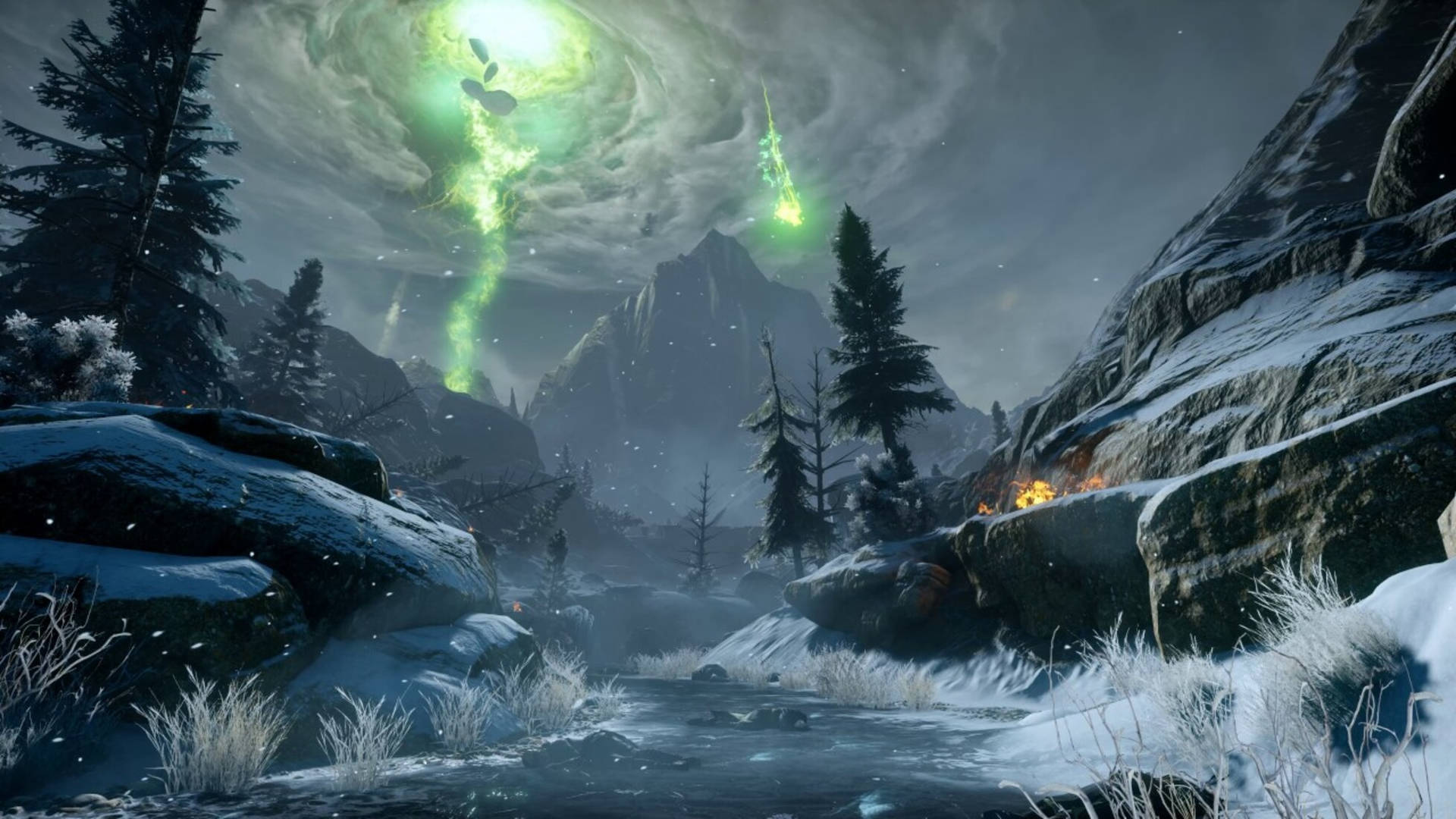 Green Storm Dragon Age Inquisition Background