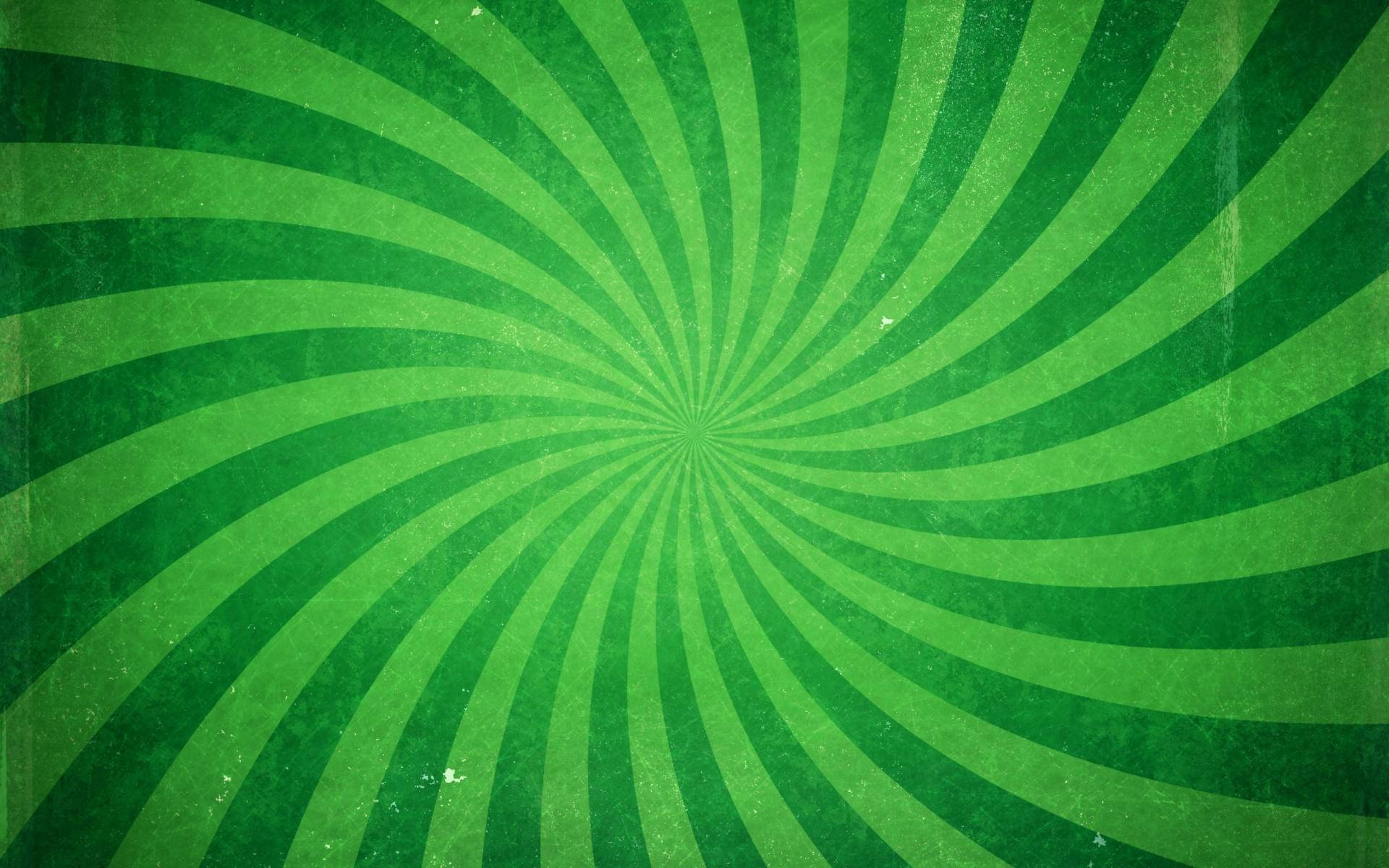 Green Themed Spiral Background Background
