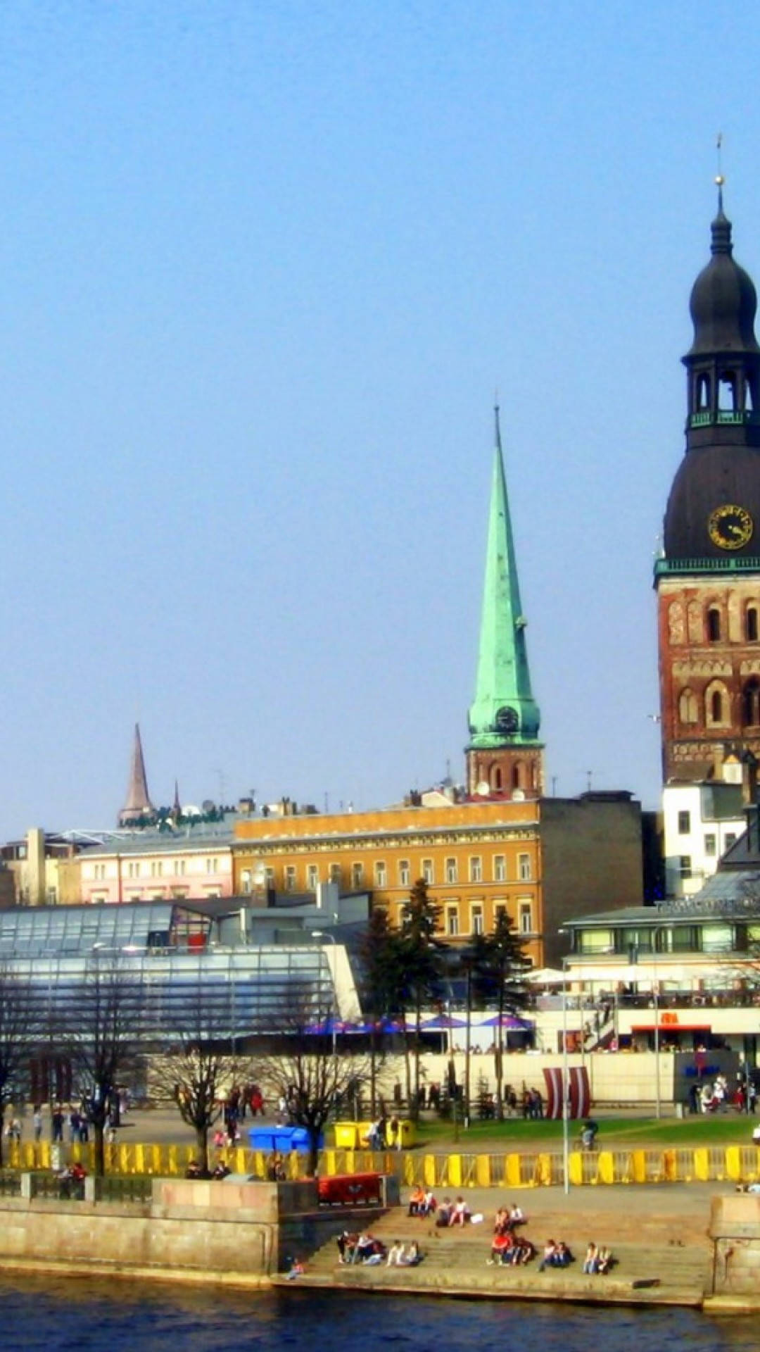 Green Tower Of Riga Cathedral