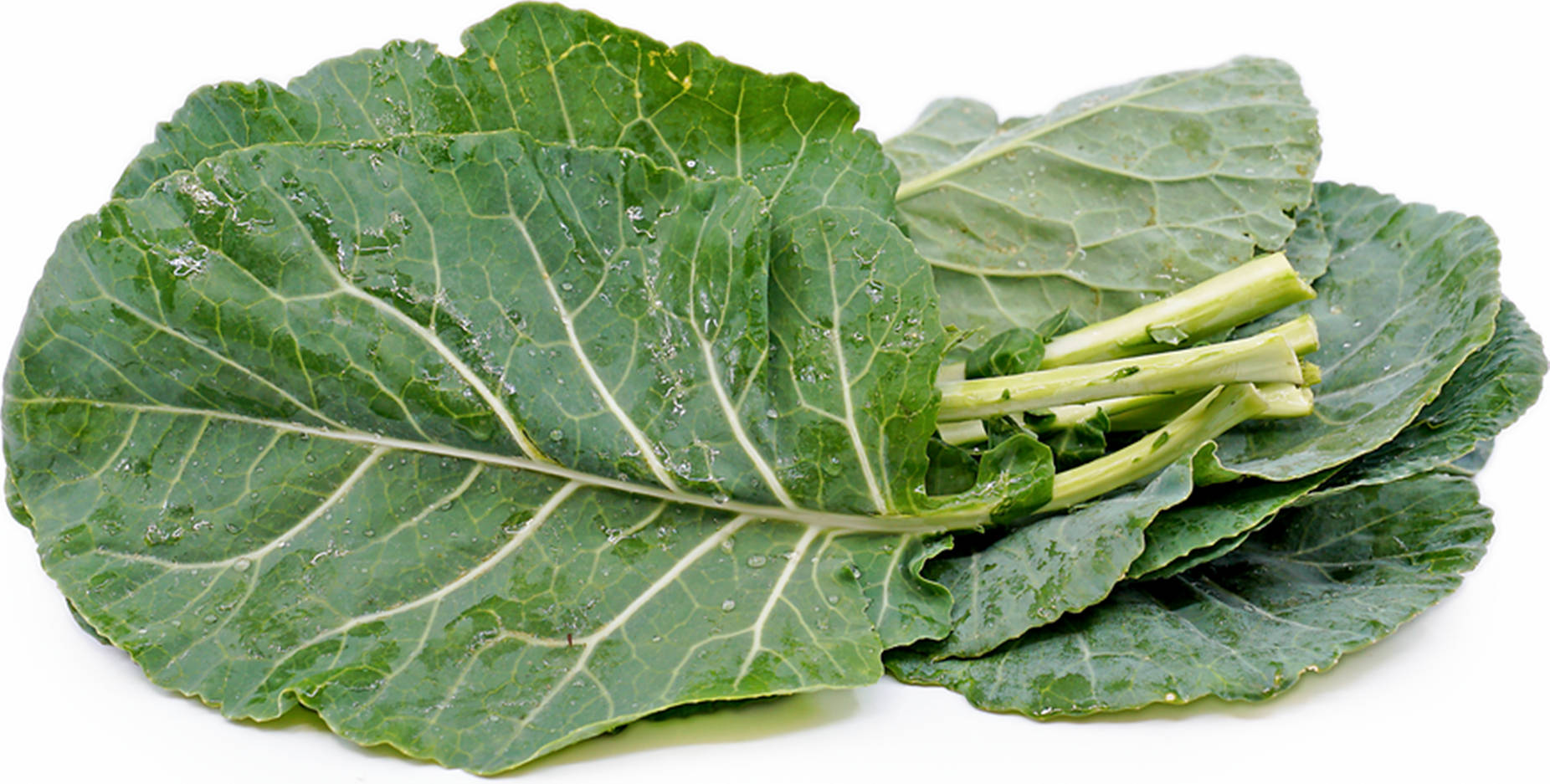 Green Vegetable Loose Collard Green Leaves Background