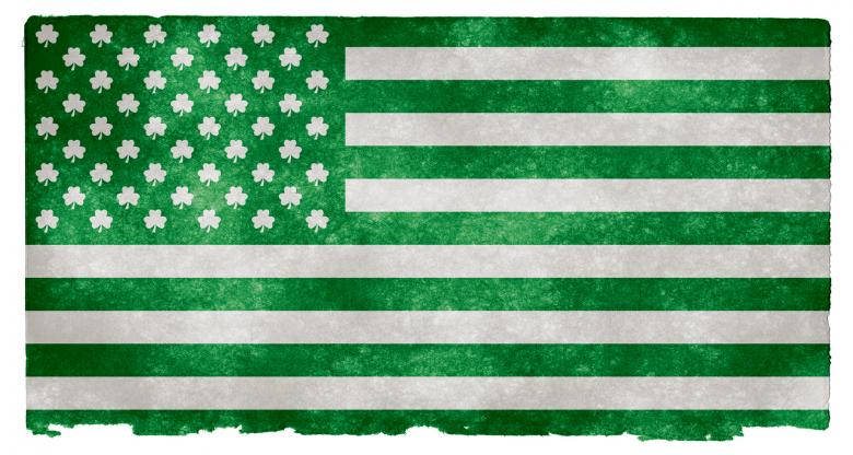 Green Weed Grunge Usa Flag Iphone Background