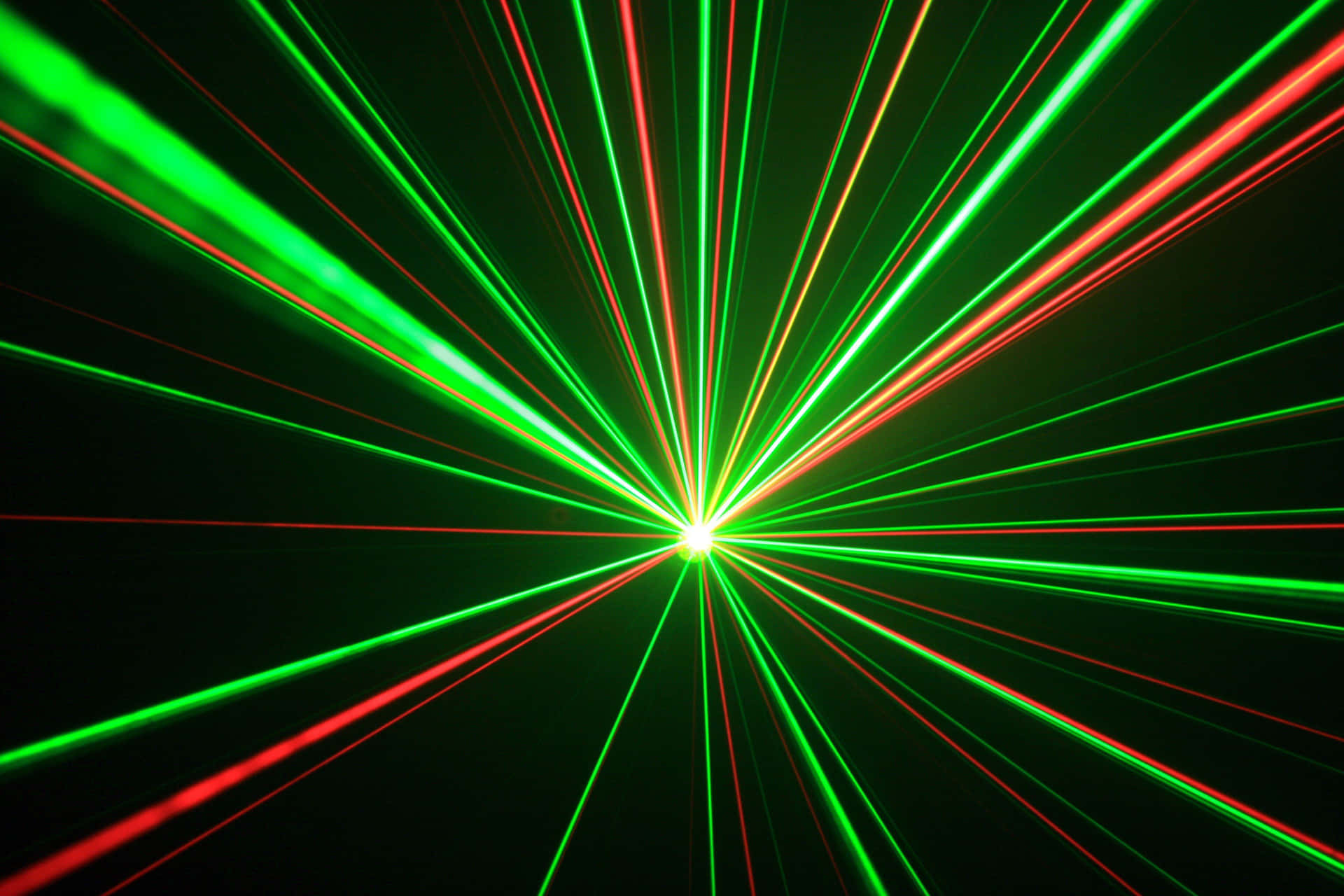 Greenand Red Laser Light Show Background