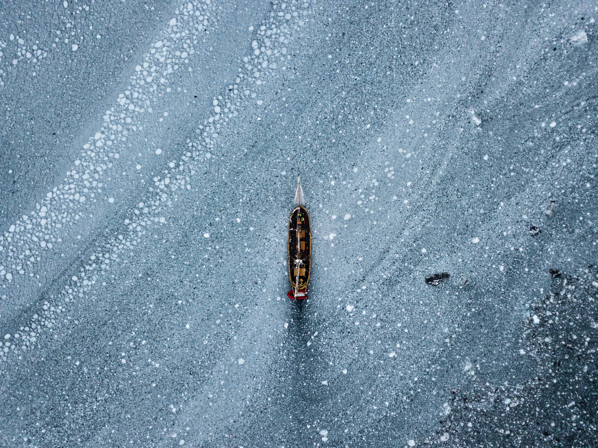 Greenland Brash Ice Background