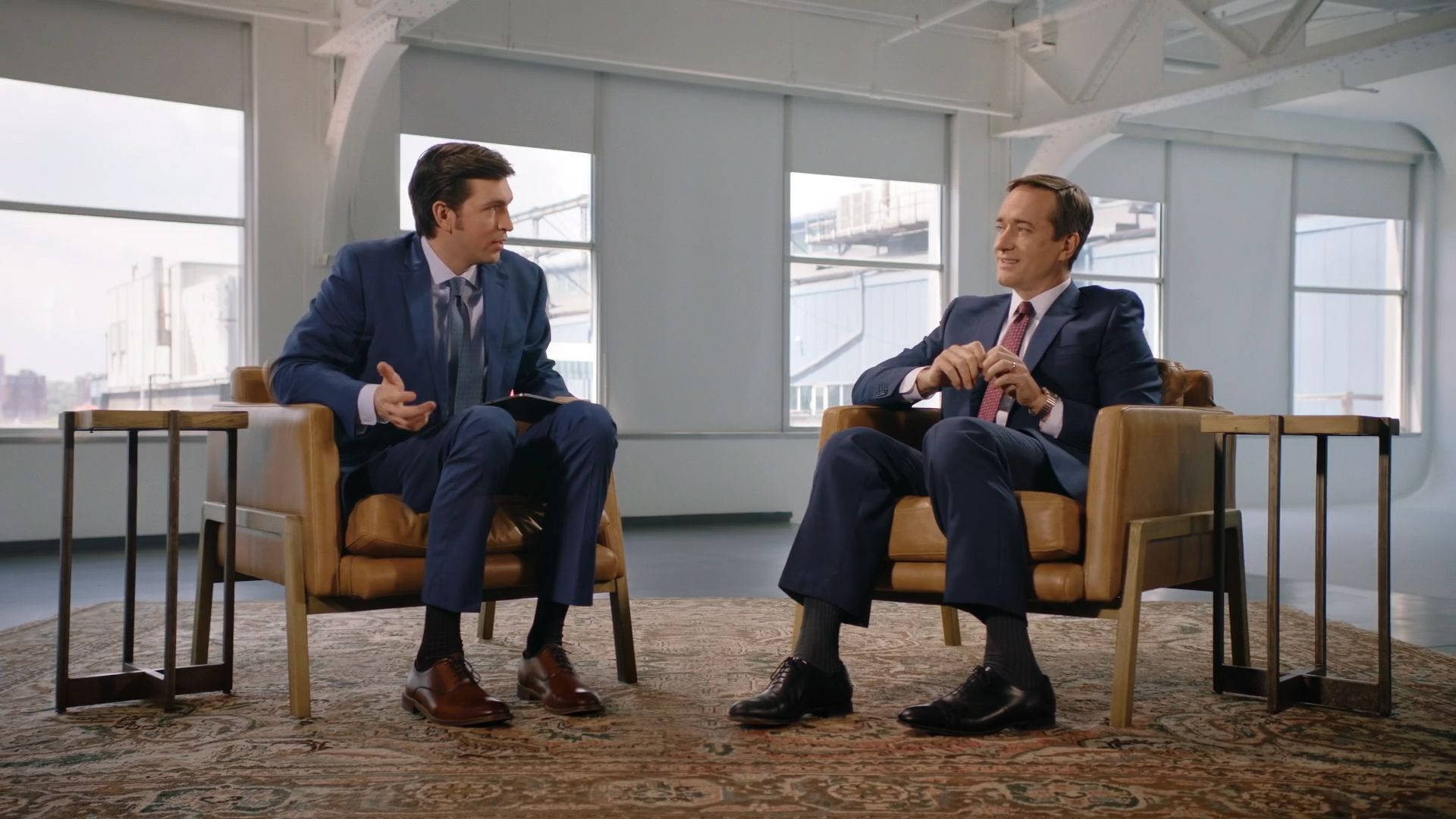 Greg And Tom Interview Succession Background