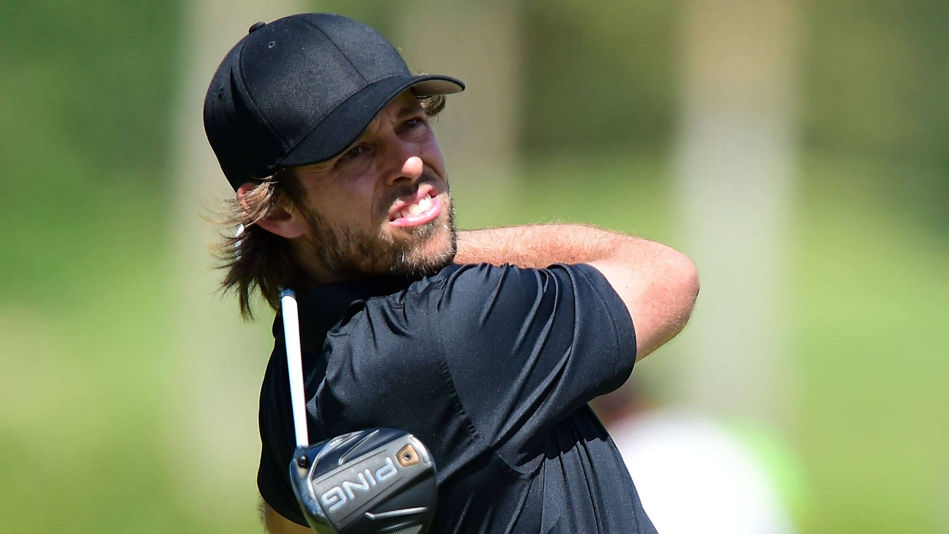 Greg Norman Holden International Winner Aaron Baddeley Background