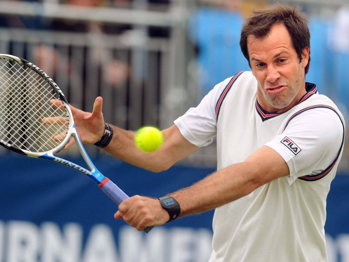 Greg Rusedski Backswing Background