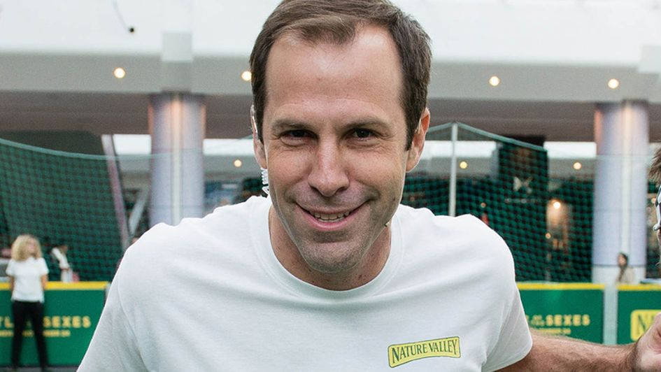 Greg Rusedski Casual Court Background