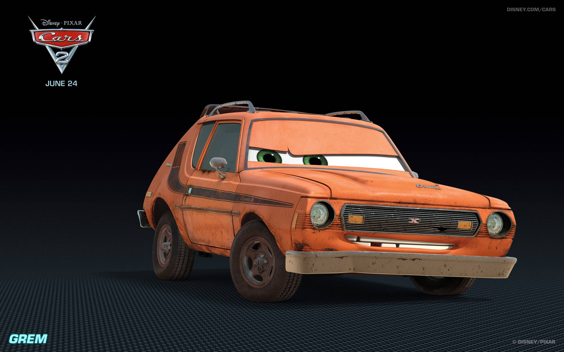 Grem From Disney Pixar's Cars 2 Background