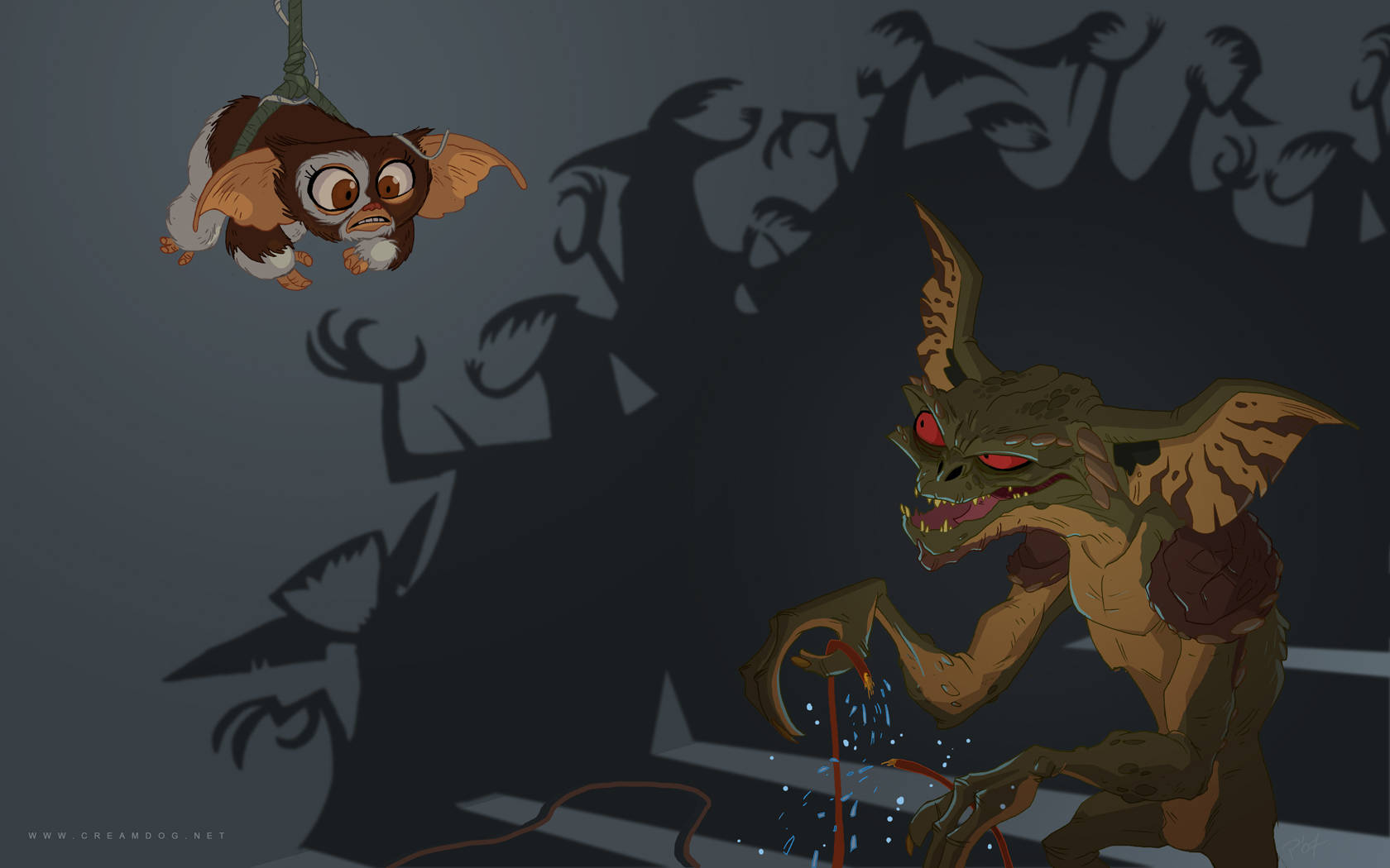 Gremlins 2: The New Batch Scene Background