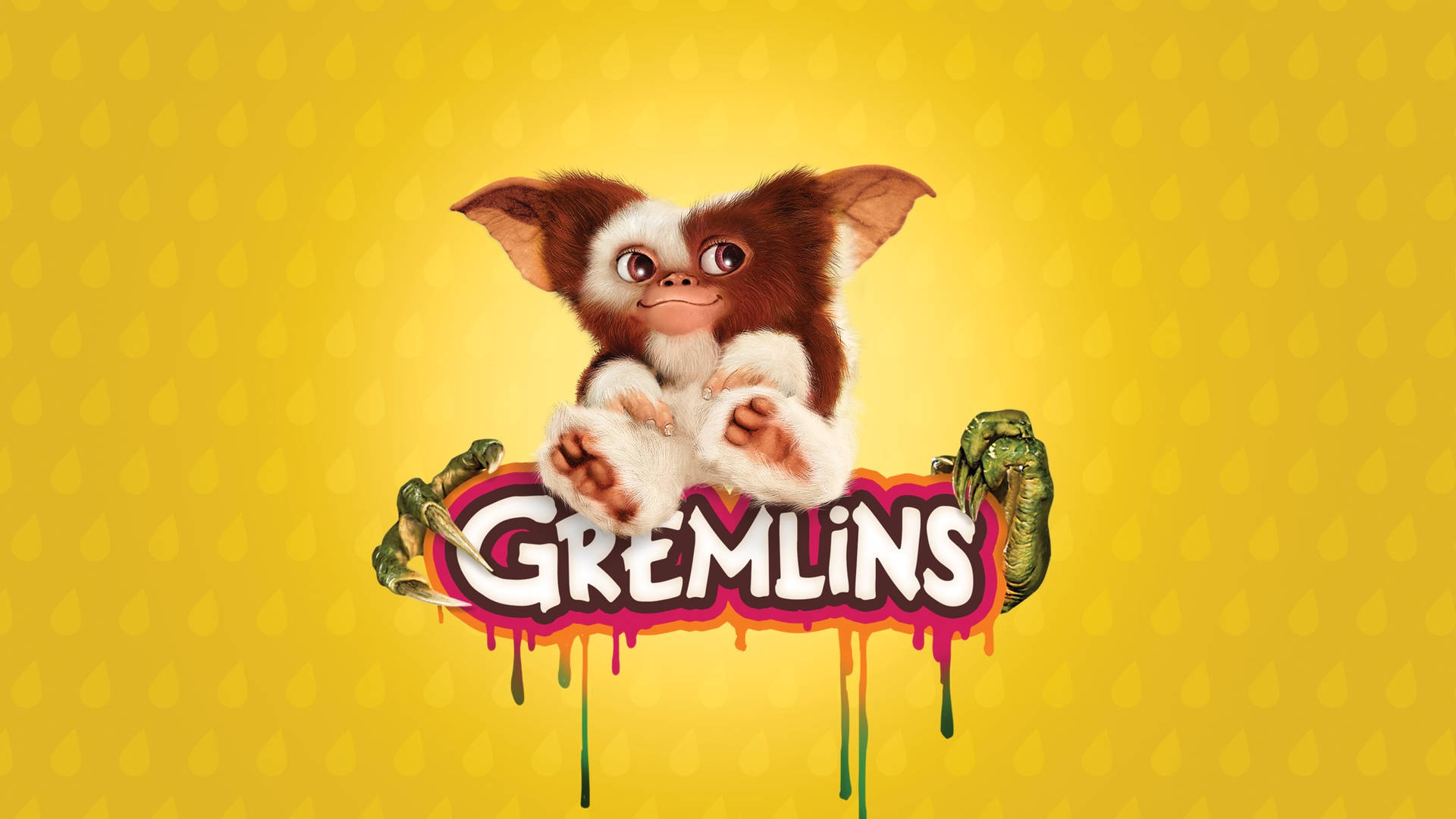 Gremlins 4k Ultra-hd 1984 Blu-ray Cover Background