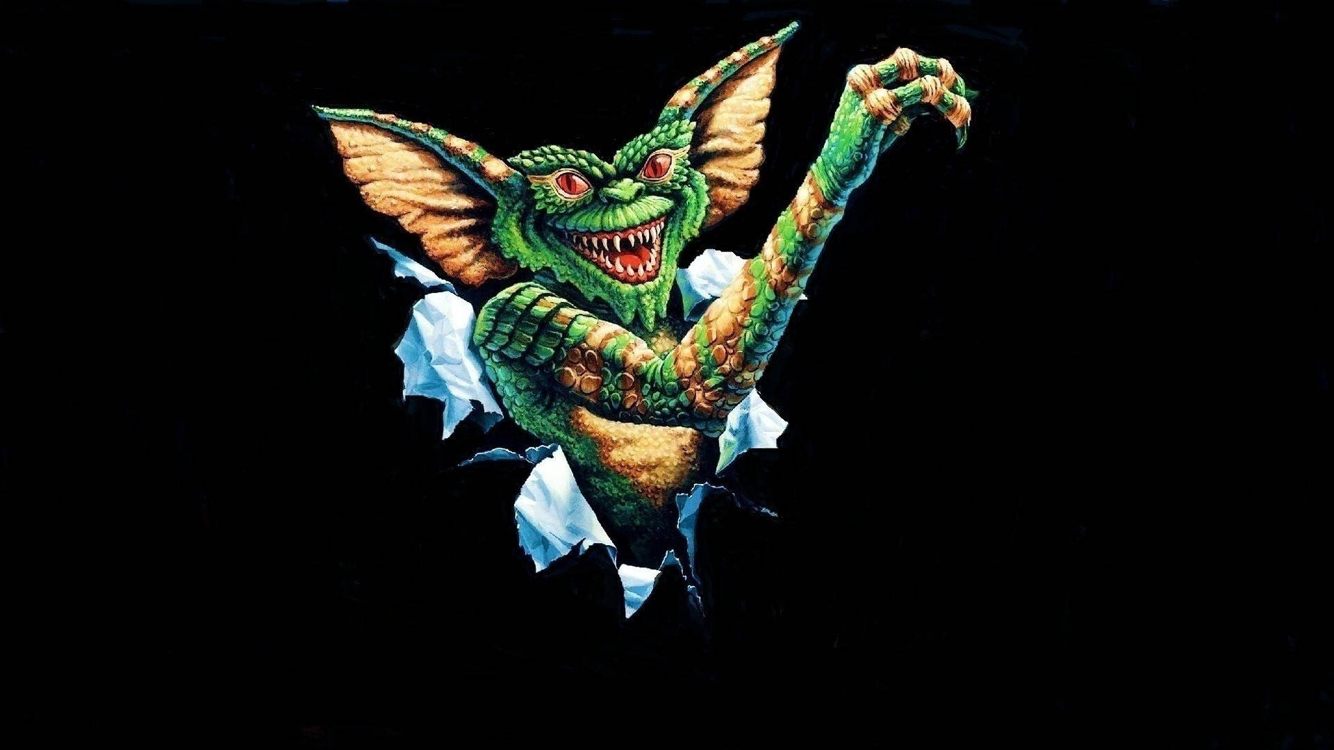 Gremlins Monster Digital Artwork Background