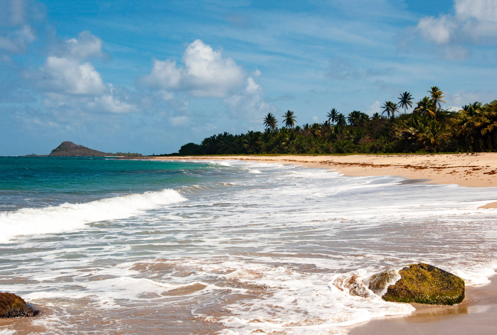 Grenada Sandy Shores Background