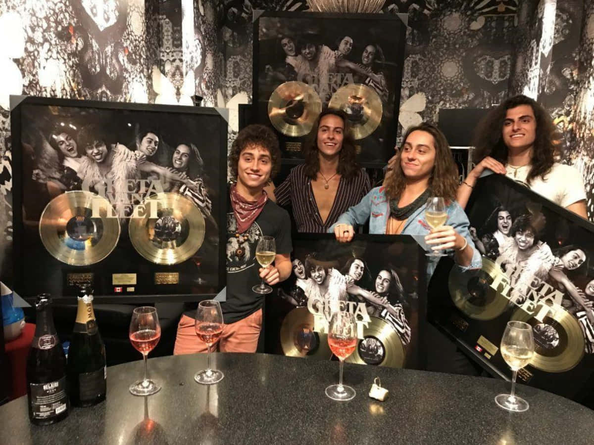 Greta Van Fleet Band Frames Picture Background