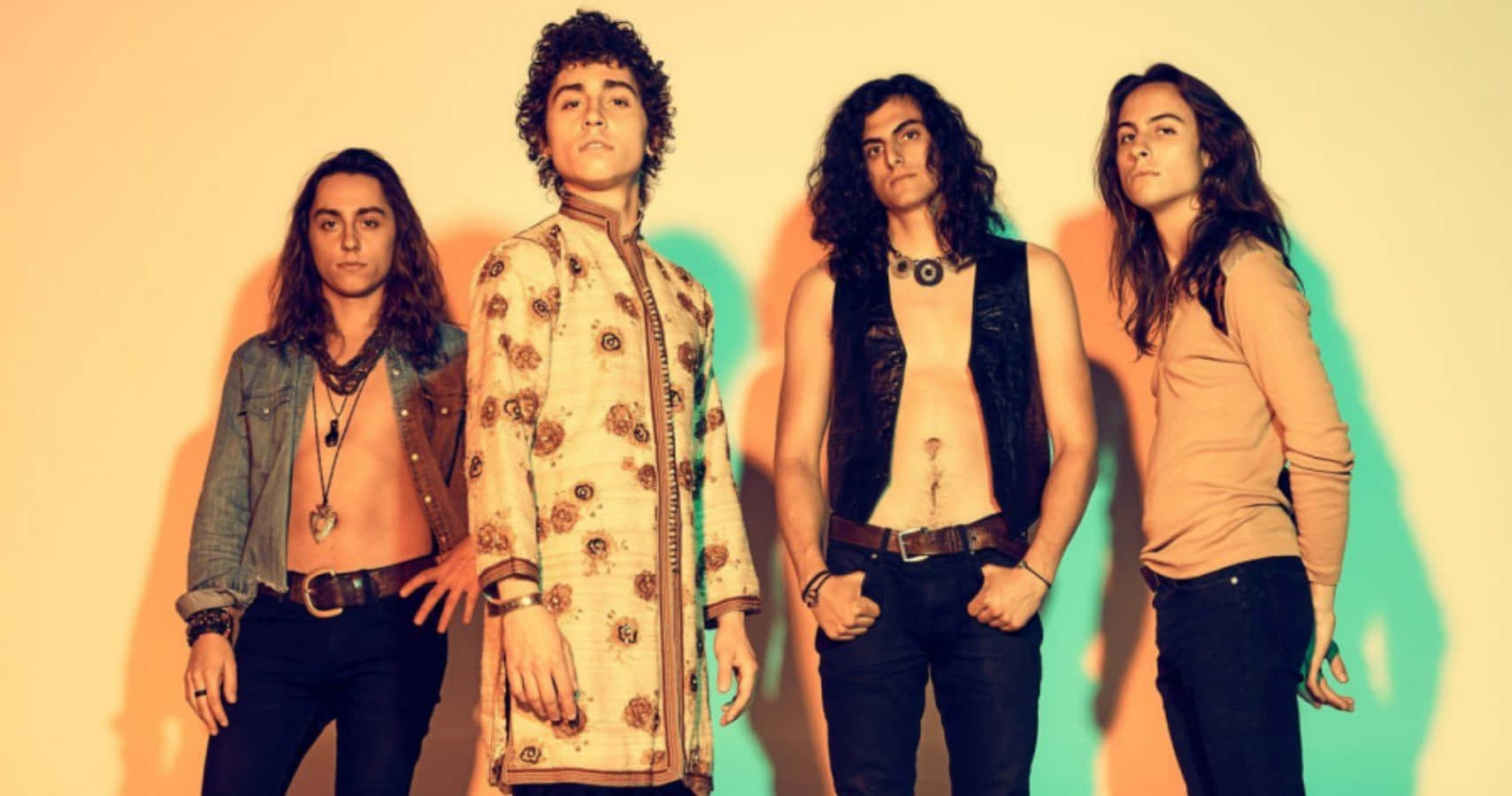 Greta Van Fleet Four Members Picture Background