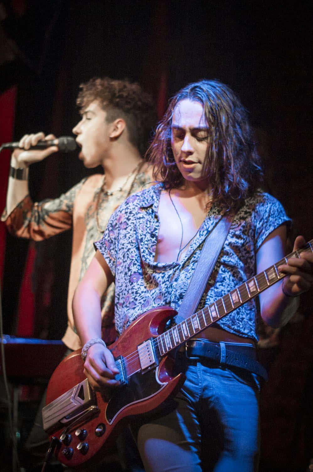 Greta Van Fleet Lead Vocalist And Guitarist Picture Background