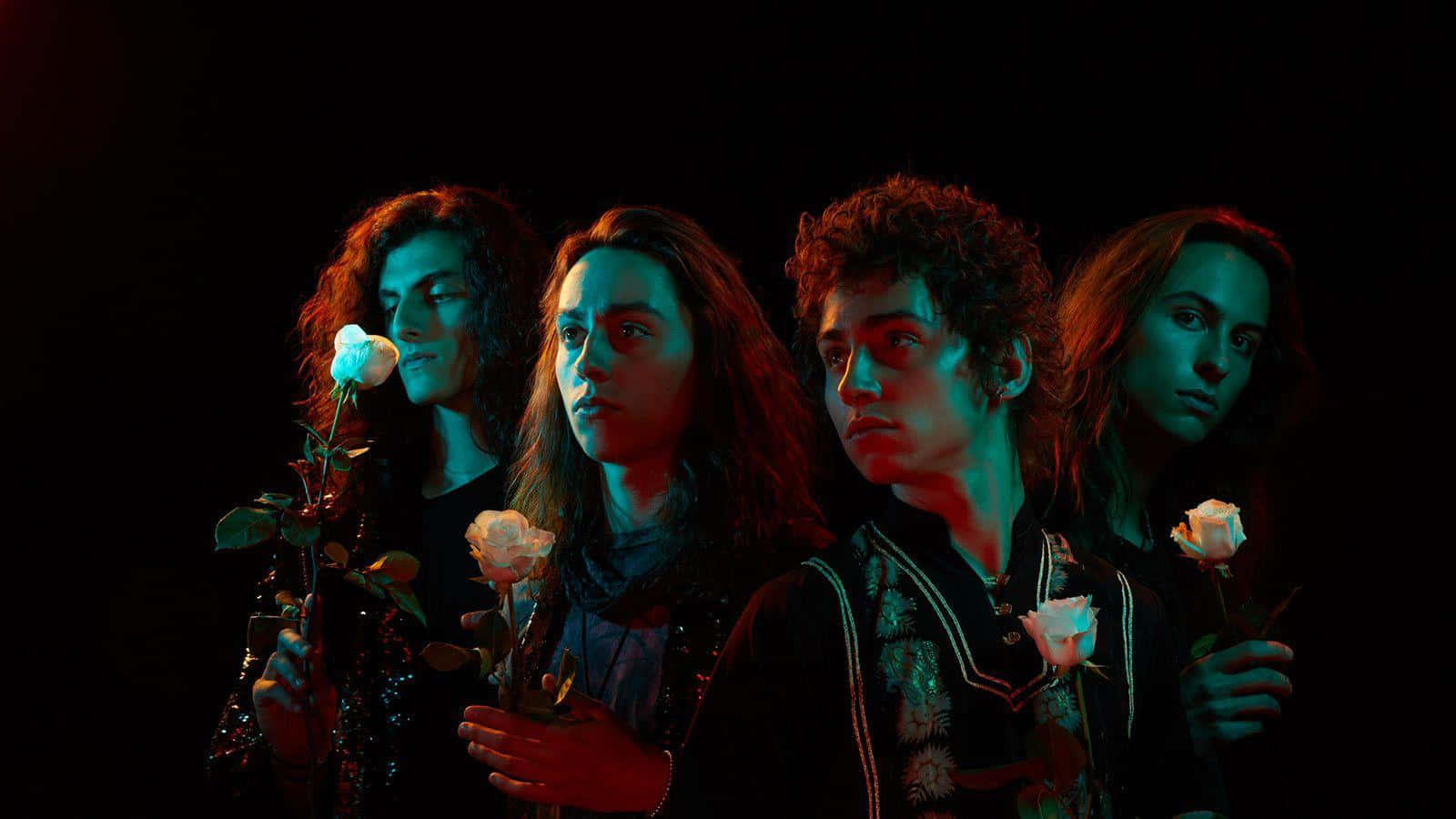 Greta Van Fleet Members Dark Picture Background