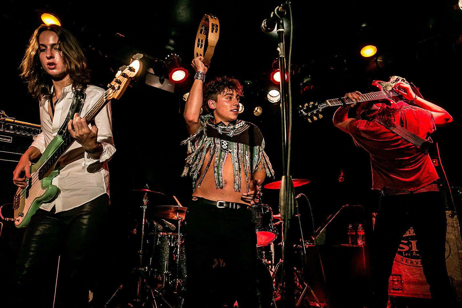 Greta Van Fleet Rock Band Concert Picture Background