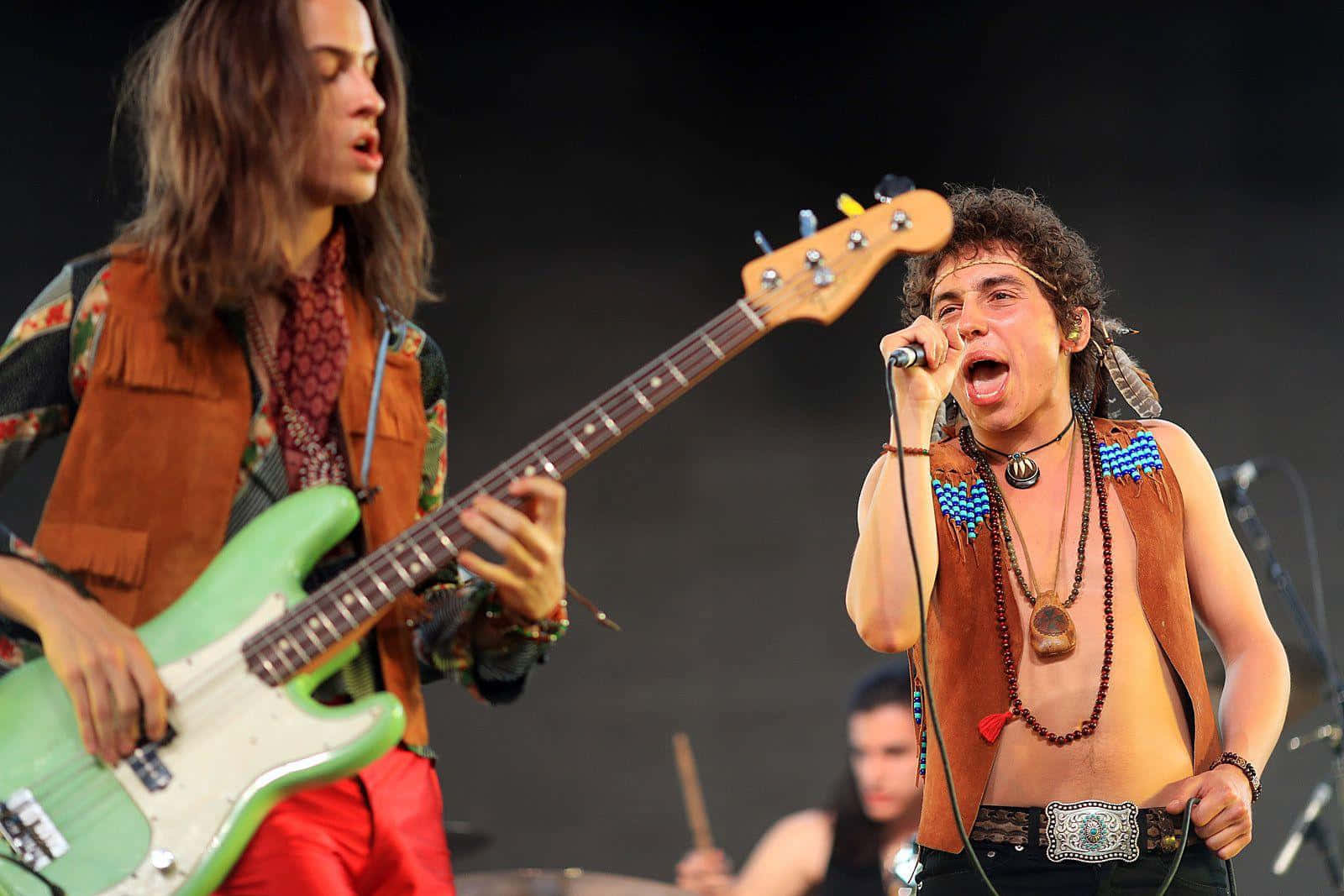 Greta Van Fleet Vocalist Guitarist Younger Years Picture Background