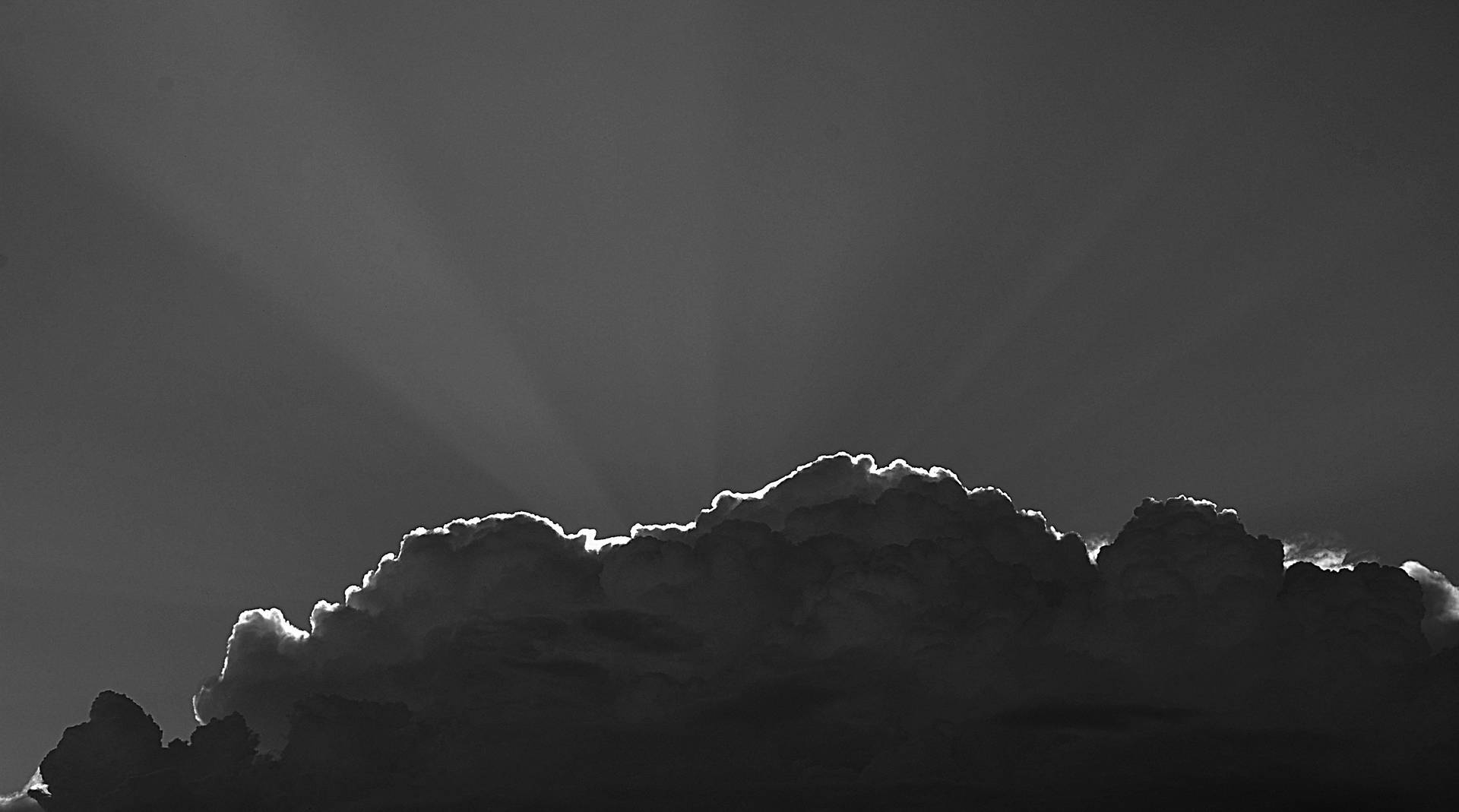 Grey Aesthetic Clouds Background