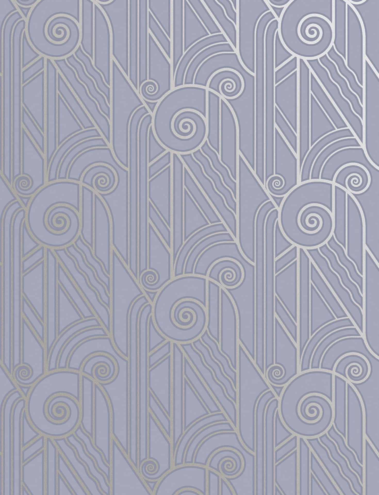 Grey Art Deco Iphone Background