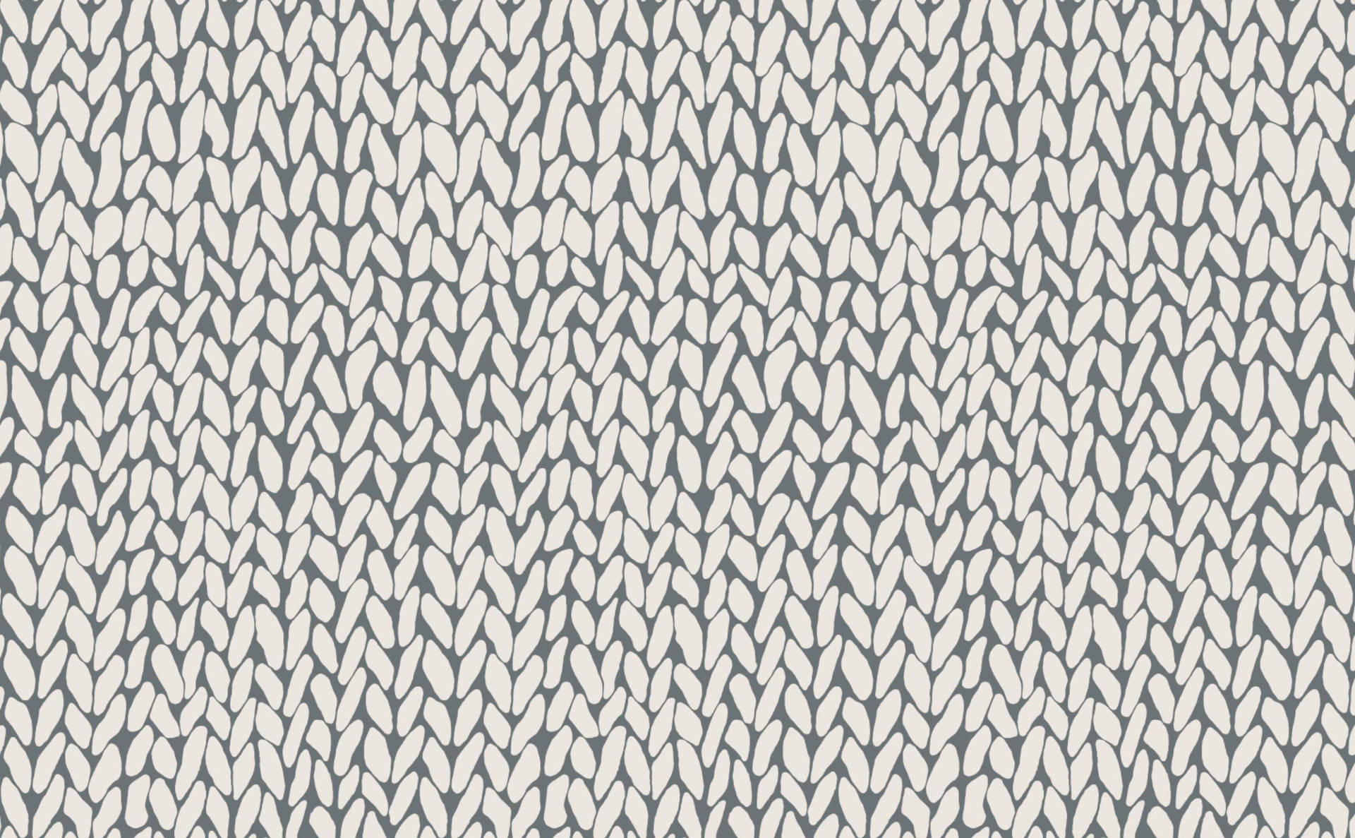 Grey Background With Knitted Pattern Background