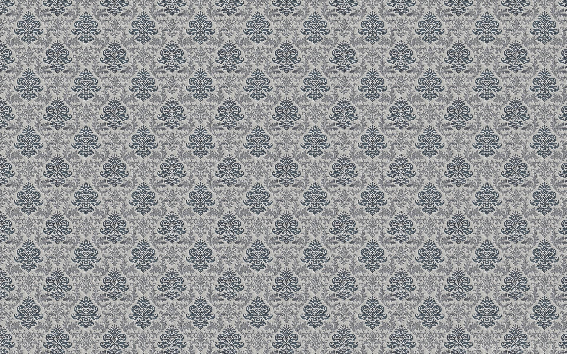 Grey Background With Regal Pattern Background