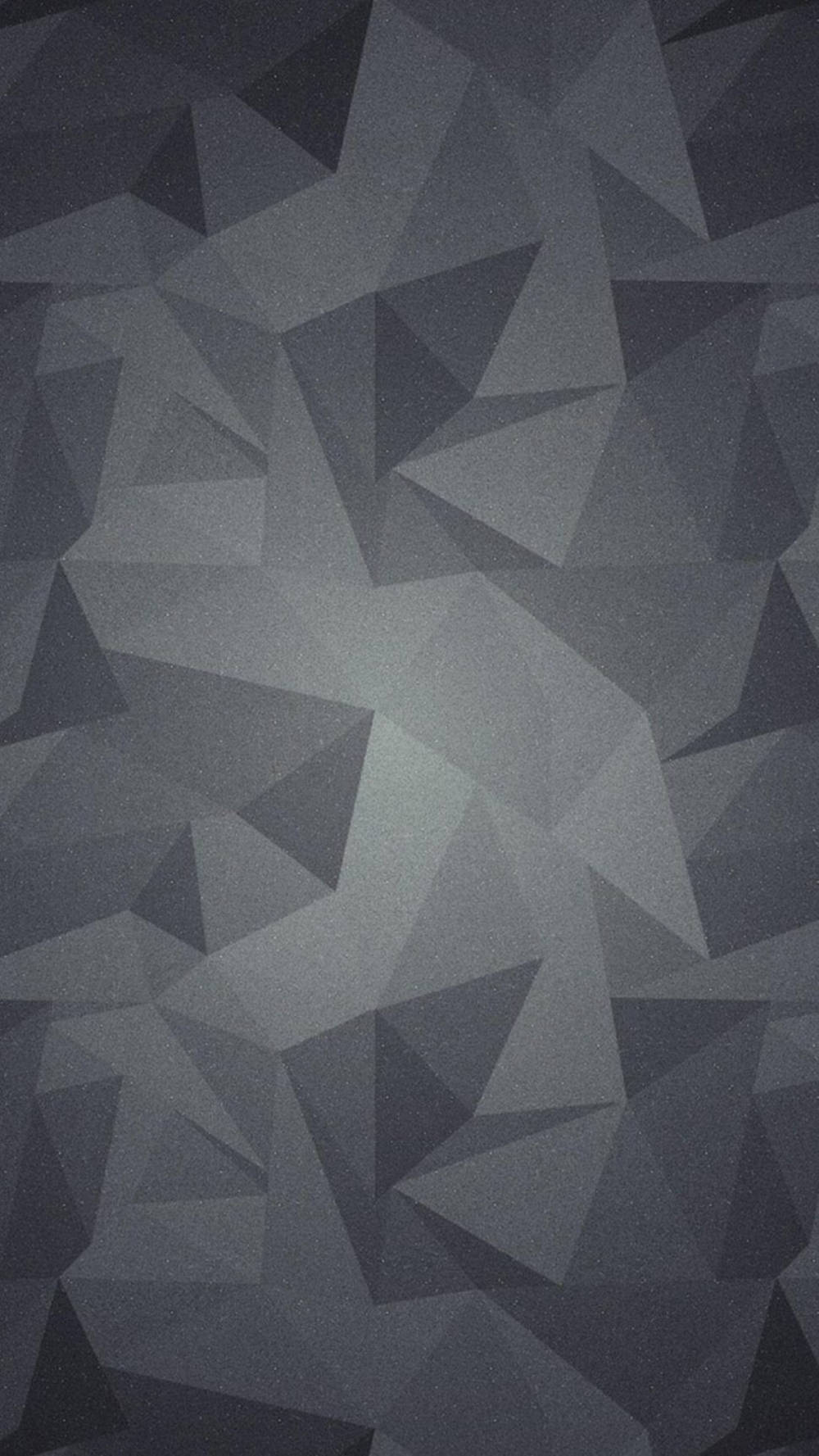 Grey Iphone Abstract Triangles