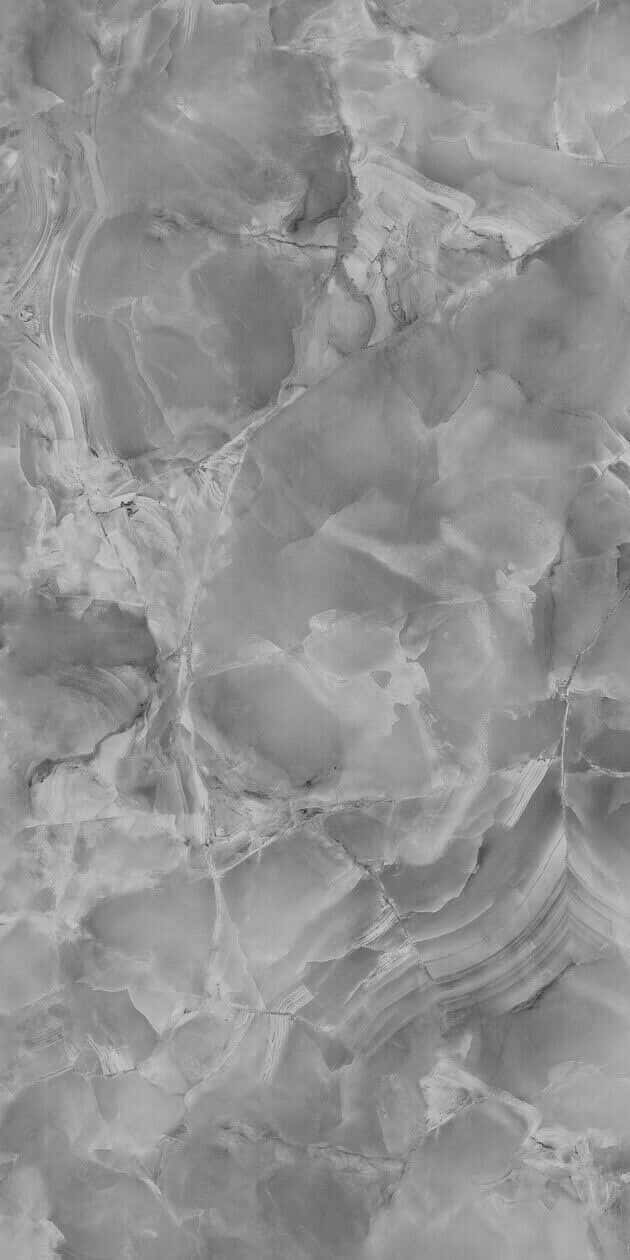 Grey Marble Cracks Phone Background