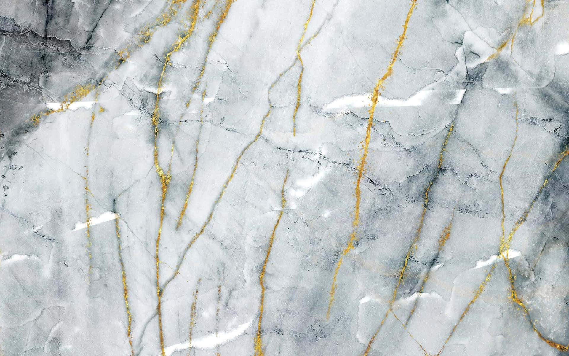 Grey Marble With Yellow Background