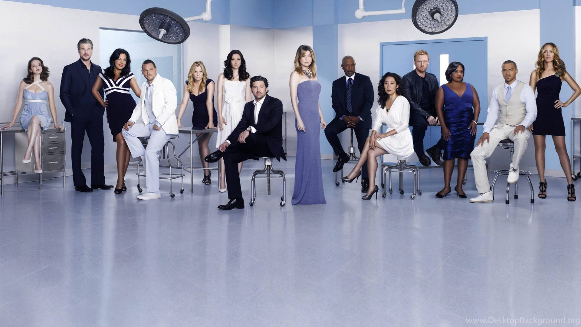 Grey's Anatomy 8th Season Promo Poster Background