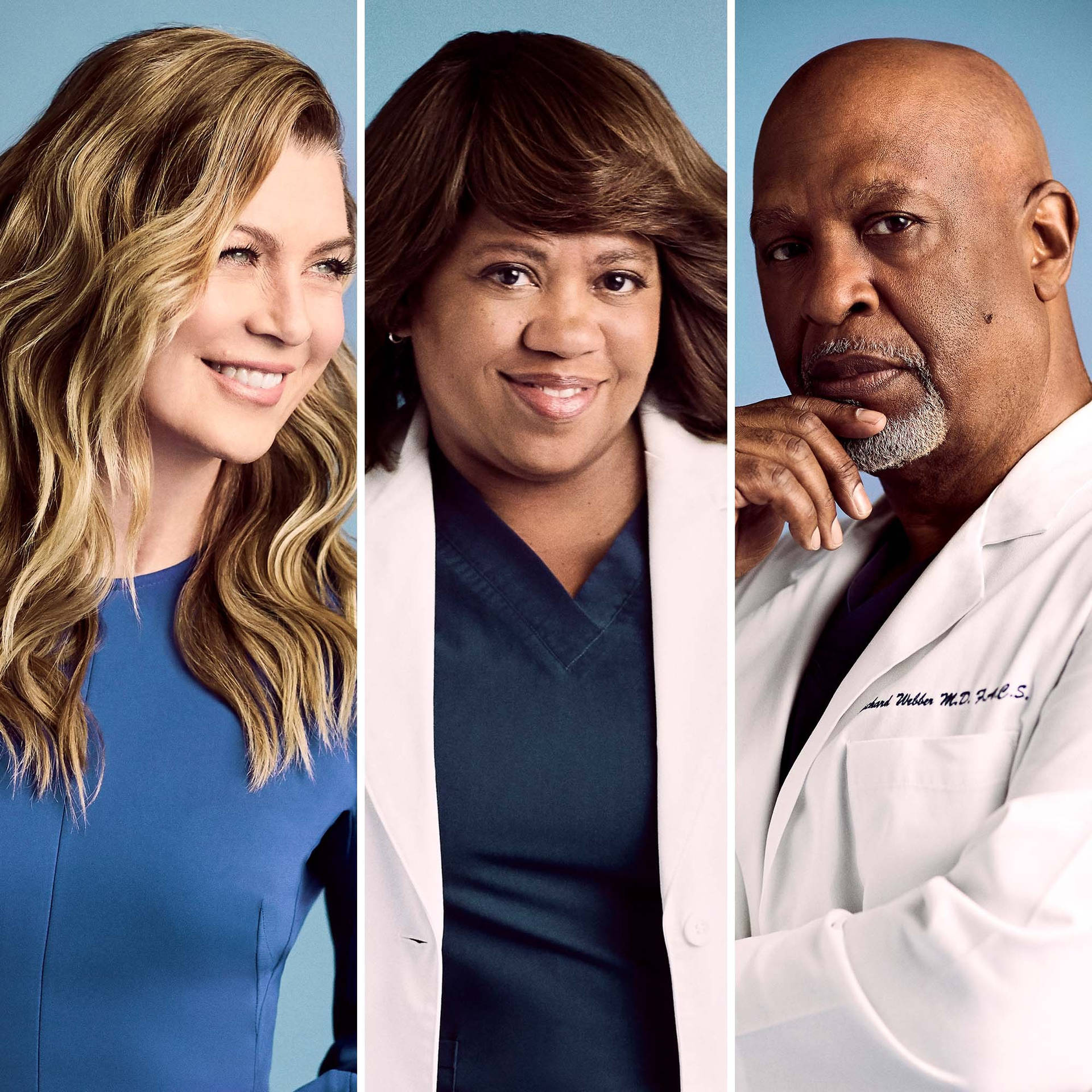 Grey's Anatomy Doctors Collage Background
