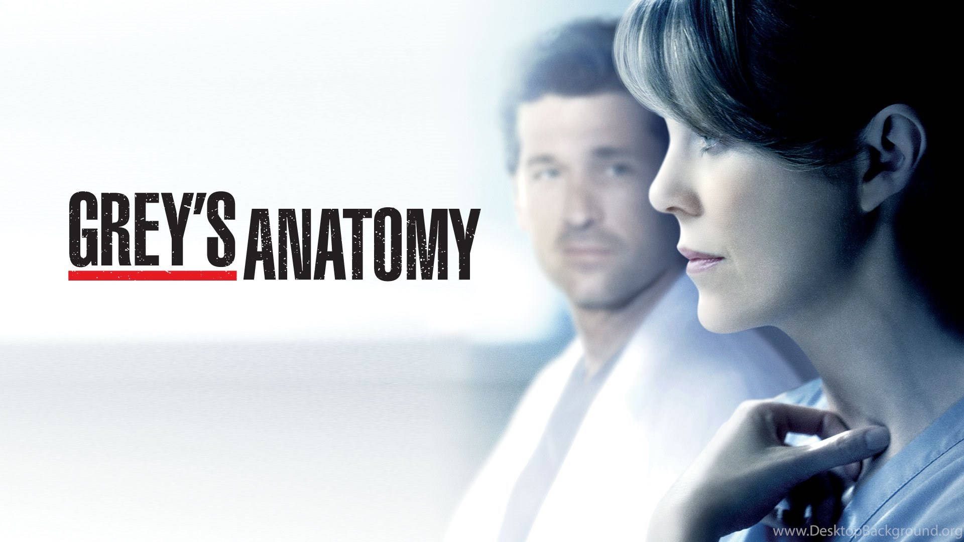 Grey's Anatomy Meredith And Derek Poster Background