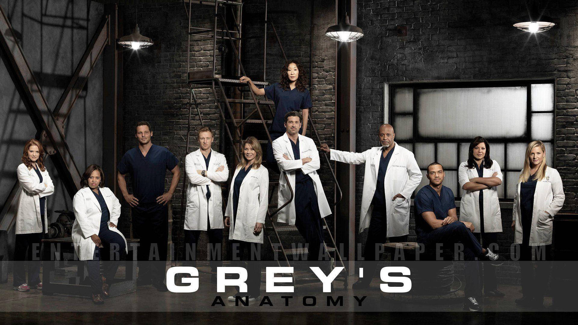 Grey's Anatomy Surgeons Poster Background