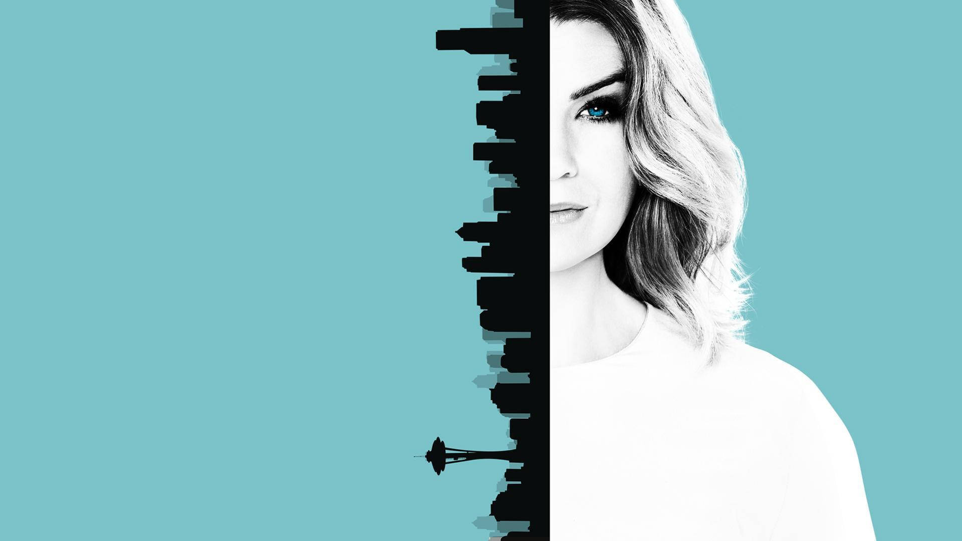 Grey's Anatomy Teal Poster Background