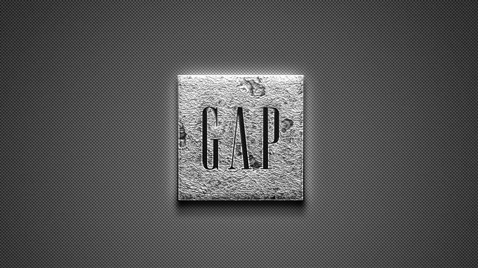 Grey Textured Gap Logo Background