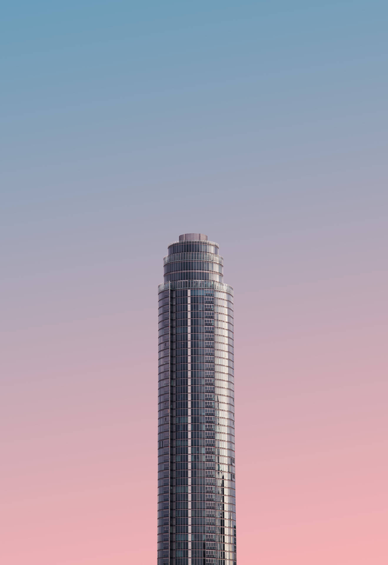 Grey Tower Skyscraper Background