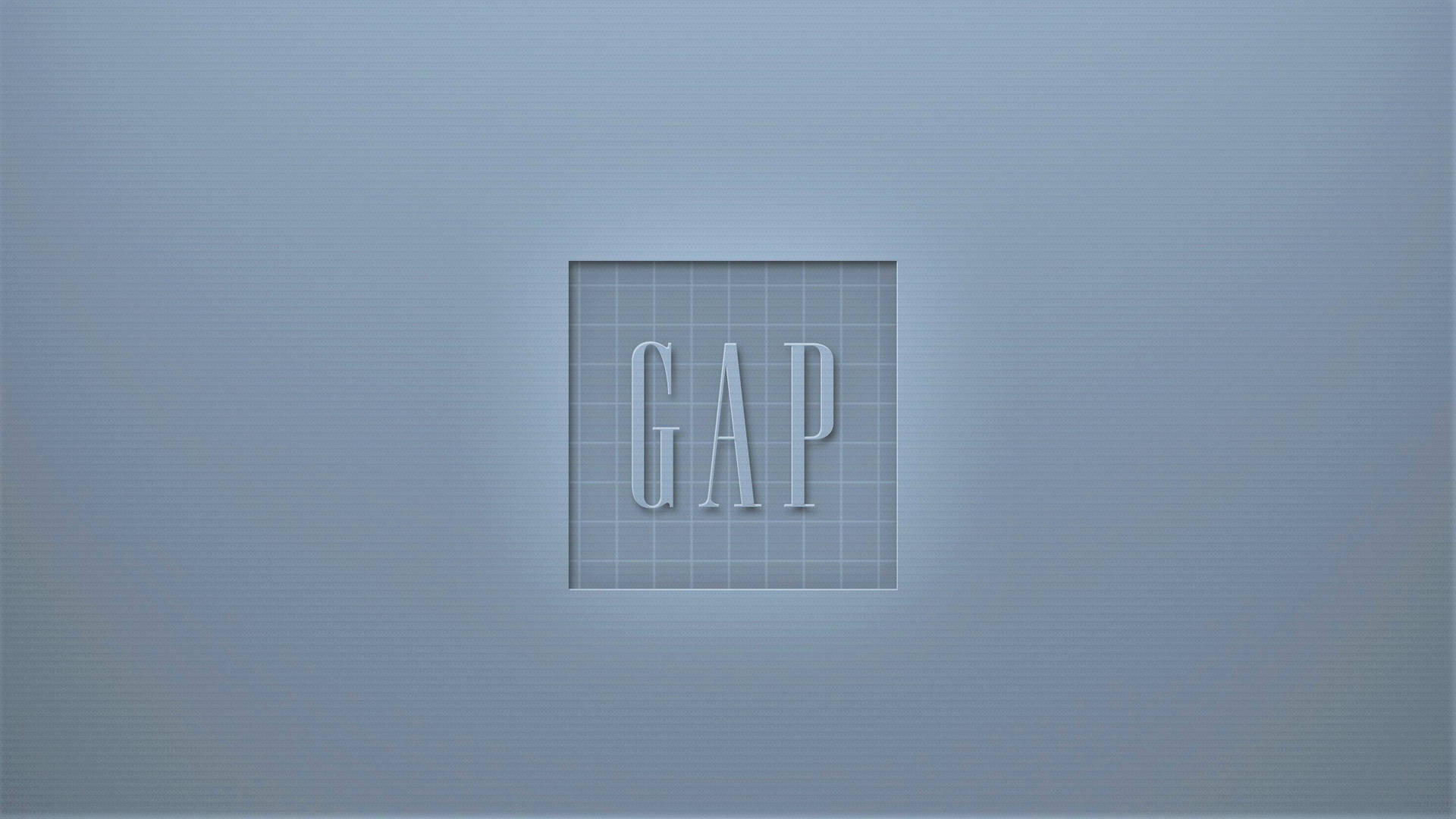 Greyish Blue Gap Logo Background