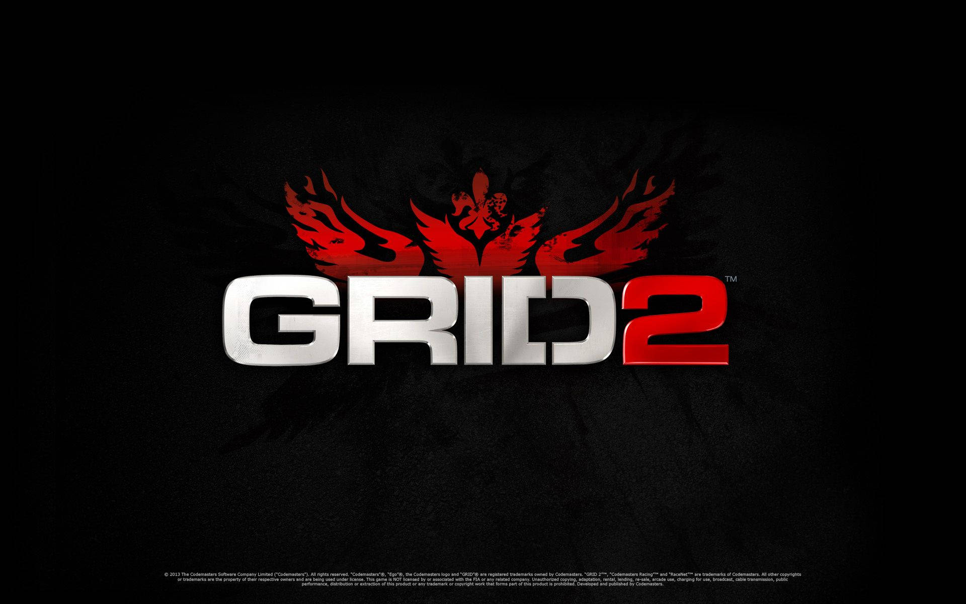 Grid 2 Classic Game Logo Background