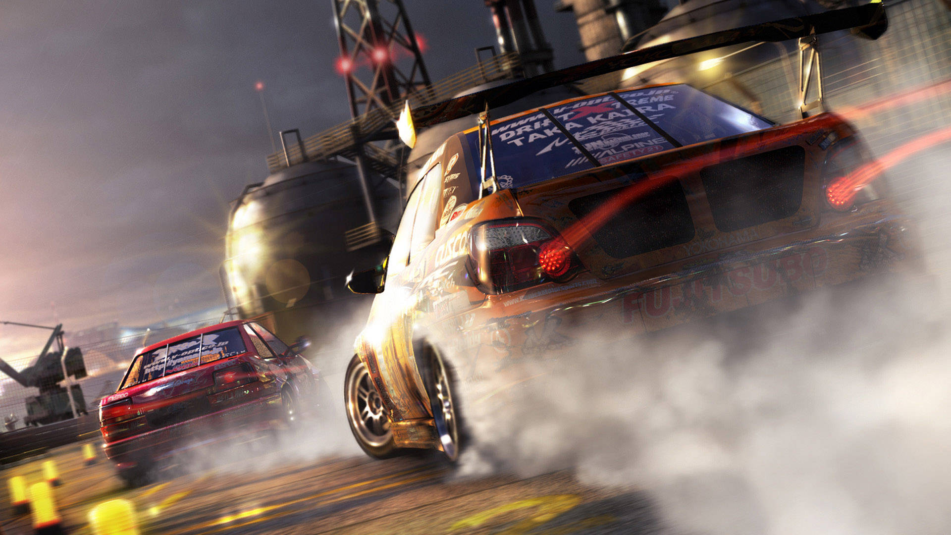 Grid 2 Game Action Background