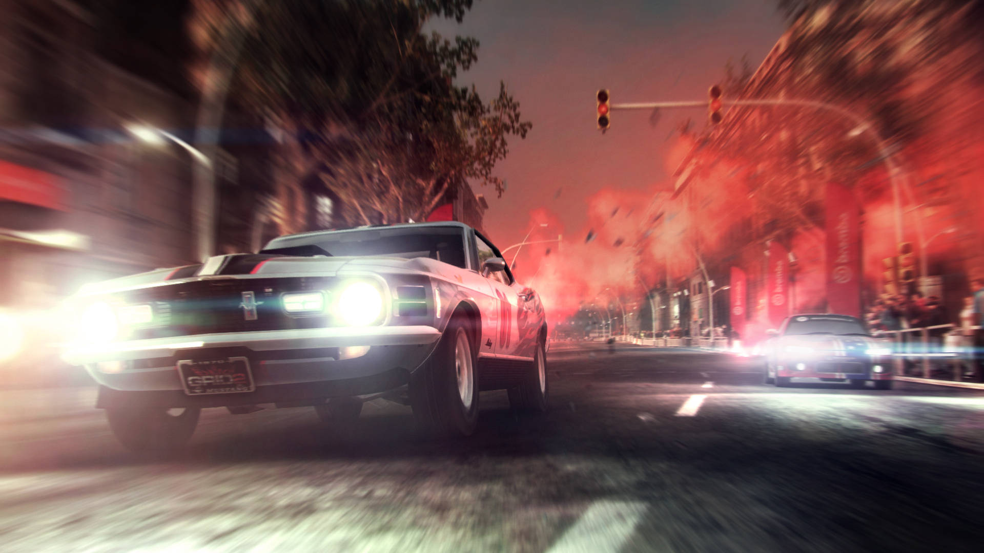 Grid 2 Game Red Effects