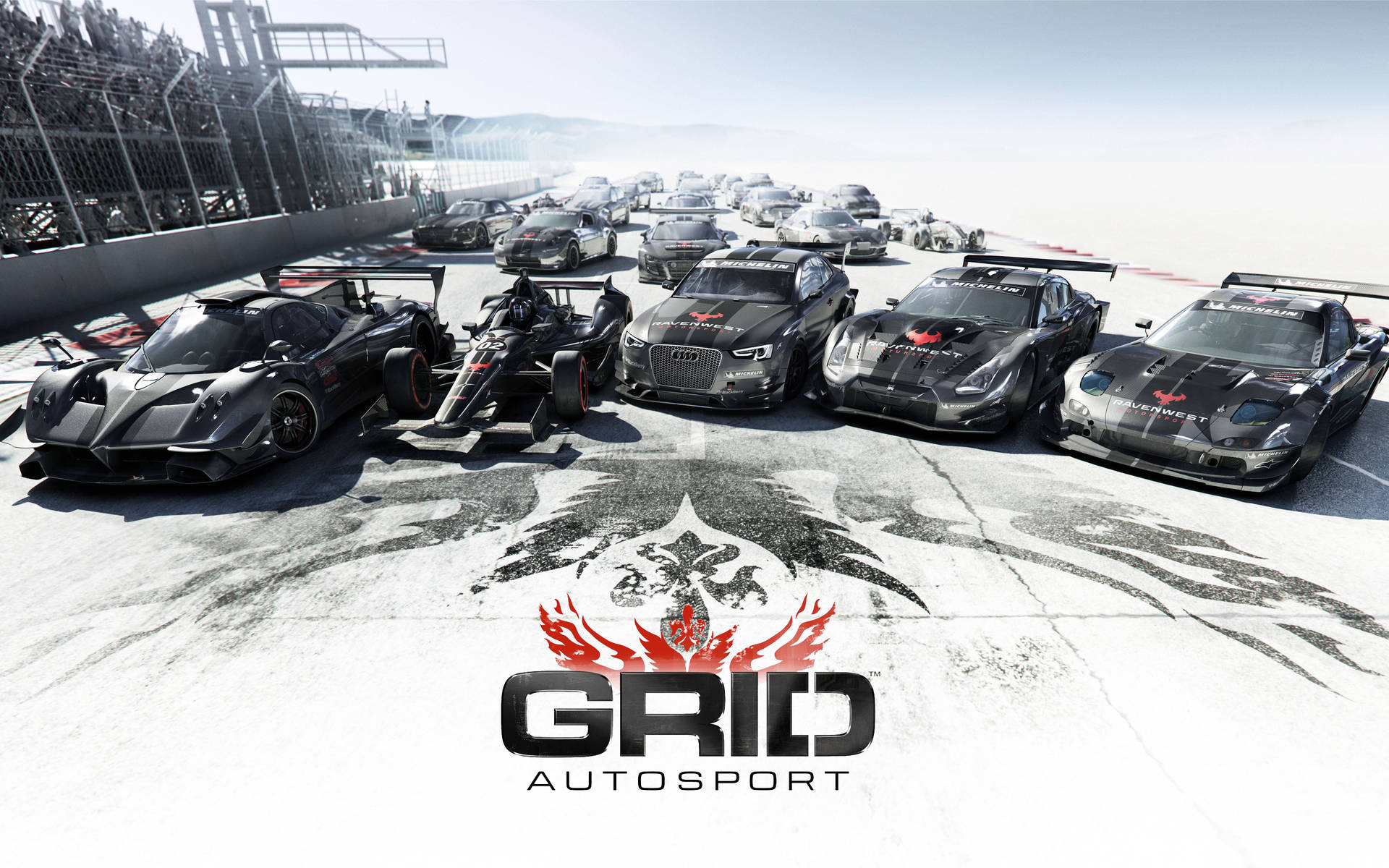 Grid Autosport Racing Vehicles Background