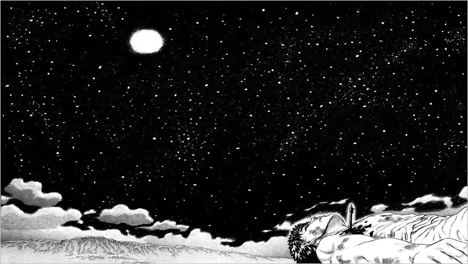 Griffith And The Band Of The Hawks Lead A Heroic Battle Background