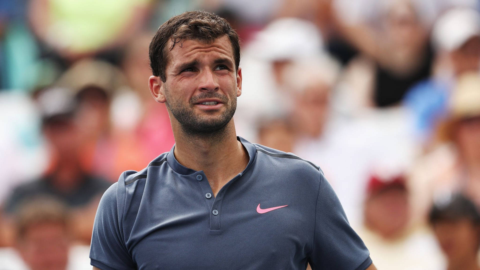 Grigor Dimitrov Looking Up