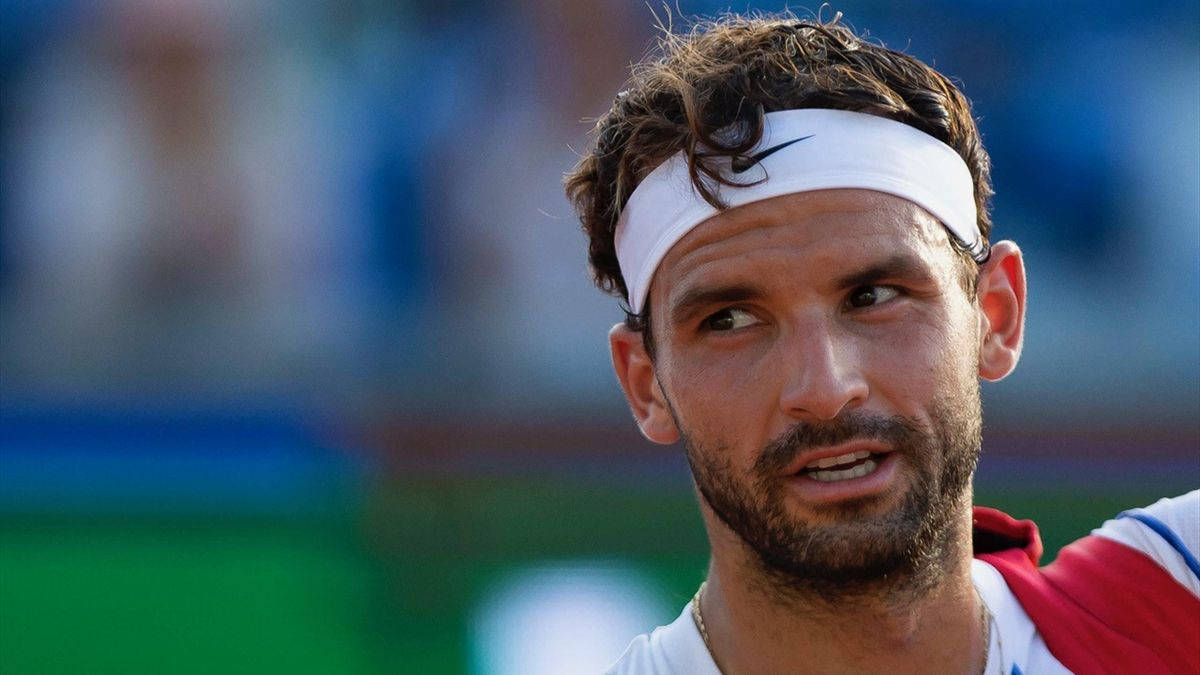 Grigor Dimitrov Wearing White Headband