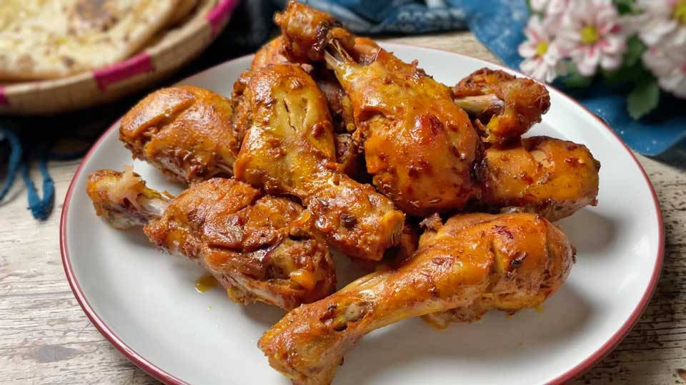 Grilled Tandoori Chicken Legs