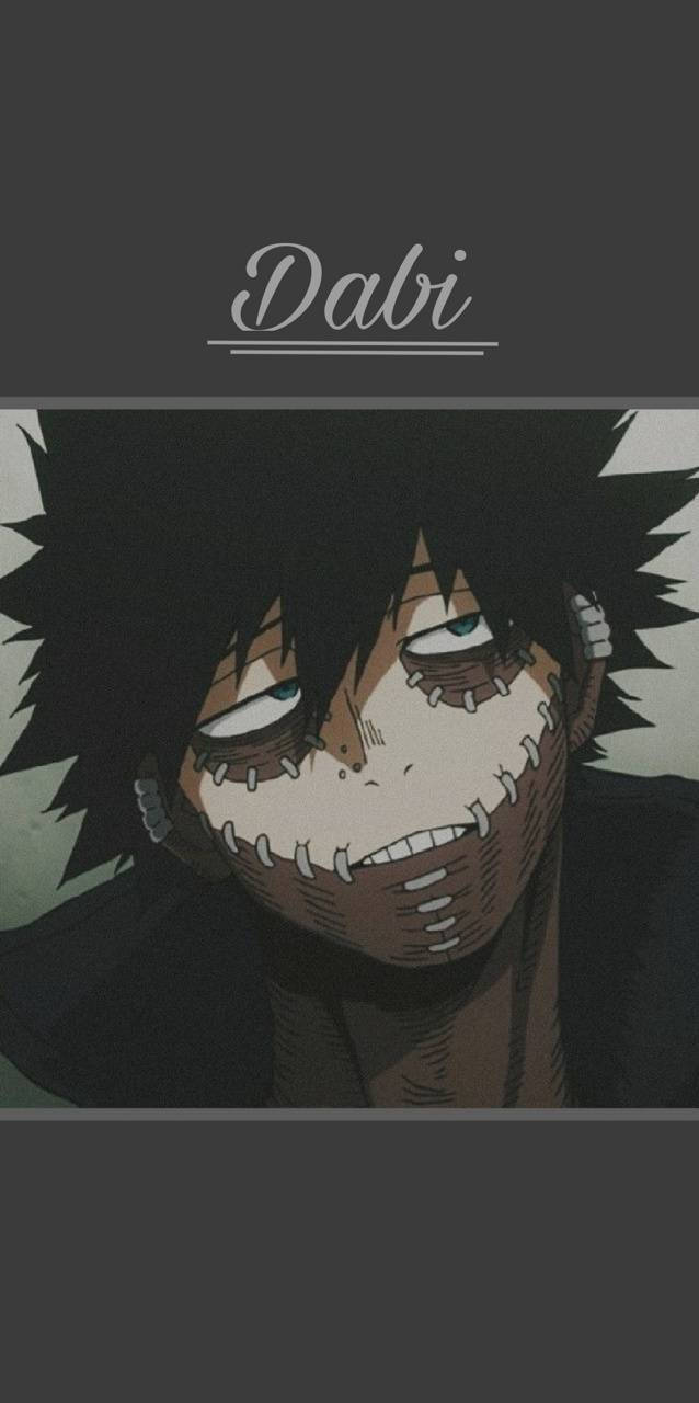 Grim Dabi Main Villain Aesthetic Background