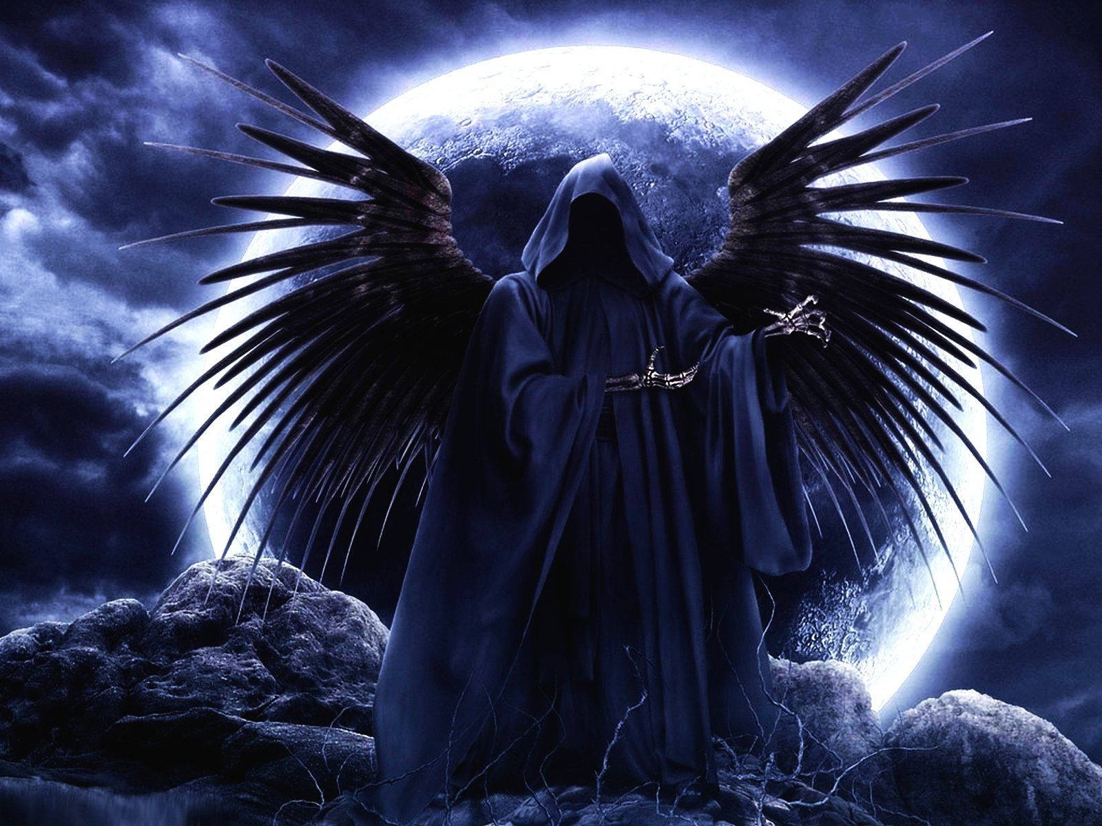Grim Reaper Black Wings