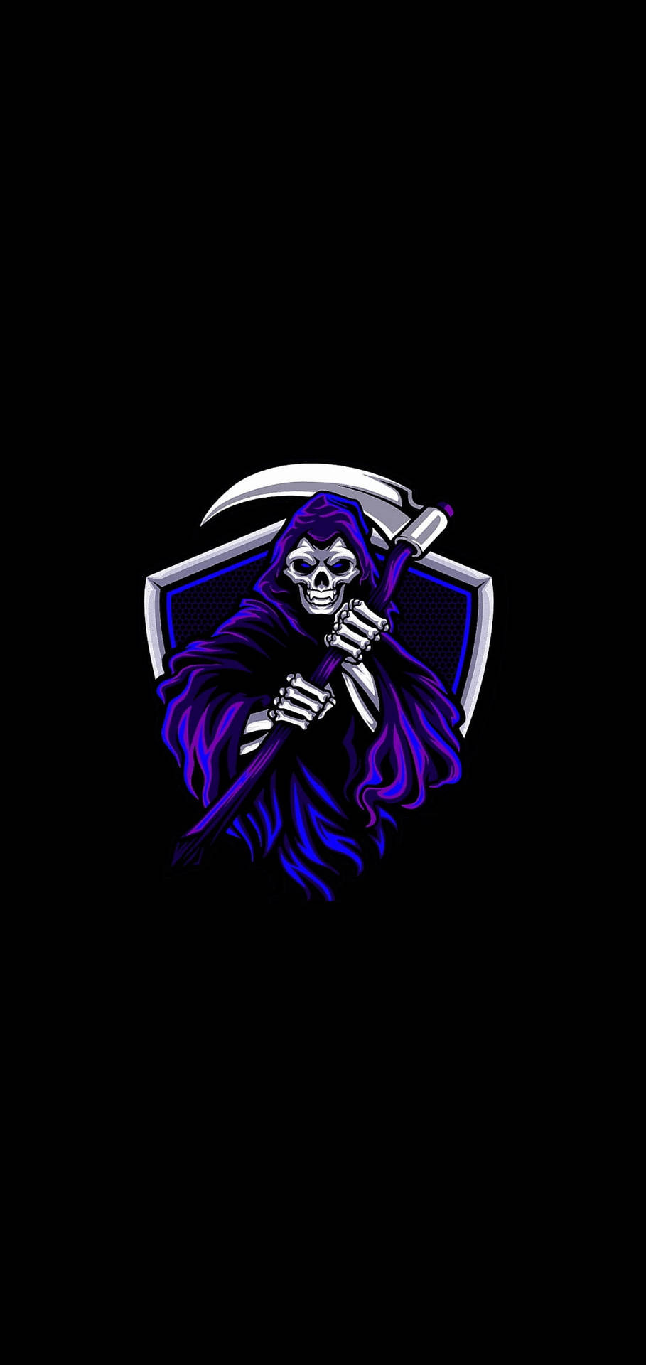 Grim Reaper Gaming Logo Hd Background